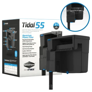 Seachem Tidal 55 Filtr Kaskadowy 1000l/h 6W Zewnętrzny do Akwarium do 200l + Matrix