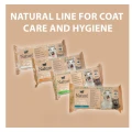Nature Talc Wipes Chusteczki Pies Kot 40szt Pudrowe Higiena Oczu Uszu Łapki