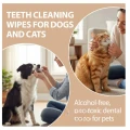 Czyściki Do Zębów Dla Psa Kota Nature Teeth Wipes 50szt Zestaw Chusteczki