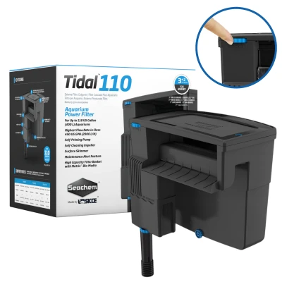 Seachem Tidal 110 Filtr Kaskadowy 2000l/h 40W Zewnętrzny do Akwarium do 400l