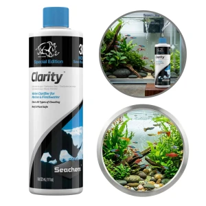 Seachem Clarity Środek do Klarowania Wody w Akwarium na Zmętnienia 250ml + 30% GRATIS = 325ml