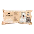 Nature Talc Wipes Chusteczki Pies Kot 40szt Pudrowe Higiena Oczu Uszu Łapki