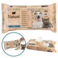Chusteczki Nature Aloe Wipes 40SZT Aloes Delikatne Nawilżane