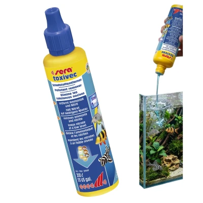 Sera TOXIVEC 50ml Usuwa Toksyny Metale Amoniak