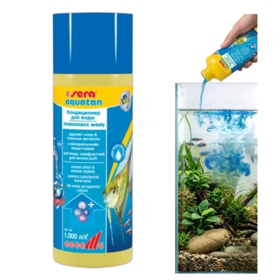 Sera AQUATAN 250ml Uzdatniacz do Wody Usuwa Chlor