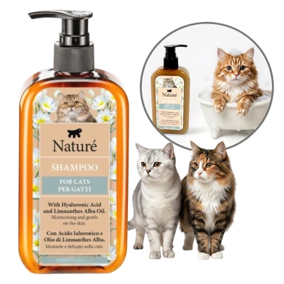 Szampon Dla Kota Nature Cat Shampoo 250ml Myjka Czysta Sierść I Połysk