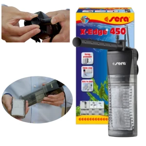 Sera X-Edge 450 Filtr Wewnętrzny Narożny do Akwarium do 200l 5W