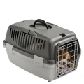 TRANSPORTER GULLIVER 1 DLA PSA KOT KRÓLIK 48x32x31cm SZARY Metal
