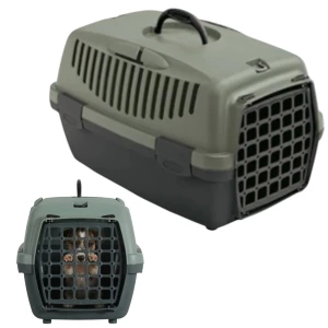 TRANSPORTER GULLIVER 1 DLA PSA KOT KRÓLIK 48x32x31cm Zielony ECO