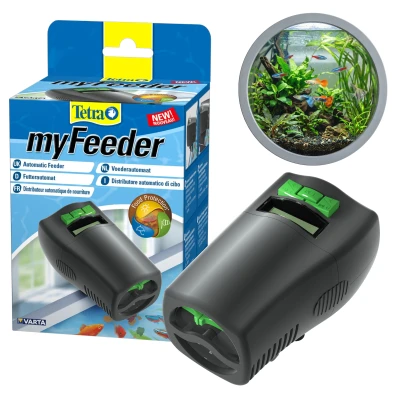 TETRA Karmnik Automatyczny Dla Ryb myFeeder Czarny