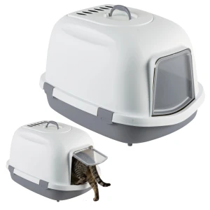 Zolux Kuweta Kryta JUMBO 55x71x46,5cm z Filtrem Szara