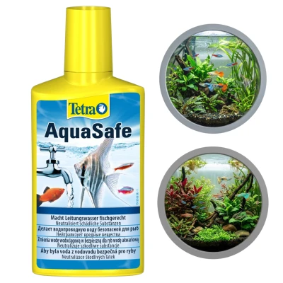 TETRA AQUASAFE 250ML - Preparat Do Uzdatniania Wody w Akwarium