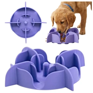 Wkładka Spowalniająca Jedzenie Record SLOWI S /M Fioletowa Do Miski Mocna