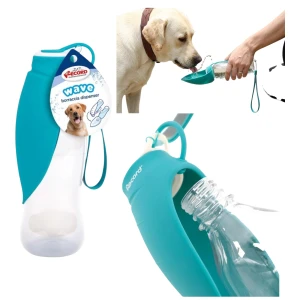 Butelka Turystyczna Record Bidon Dla Psa 500ml Poidło Z Podajnikiem Lekkie