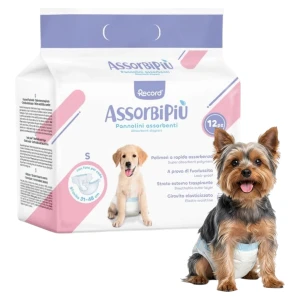 Pieluchy Dla Psa Record Assorb S 12szt Majtki Ochronne Mocne Rzepy