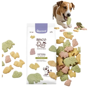 Przysmaki Dla Psa Biszkopty Record Biscore Mix Vege 1kg Trenerki Wege Duże