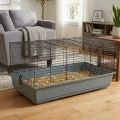 MP Bergamo Cavia 100 Klatka Dla Królika, Świnki Morskiej 100x54,5x45cm Szara ECO