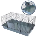 MP Bergamo Cavia 80 Klatka Dla Królika, Świnki Morskiej 79,5x43x34cm Szara ECO