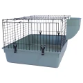 MP Bergamo Cavia 80 Klatka Dla Królika, Świnki Morskiej 79,5x43x34cm Szara ECO