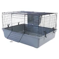MP Bergamo Cavia 60 Klatka Dla Świnki Morskiej, Gryzoni 60x44x34cm Szara ECO