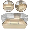 MP Bergamo Cavia 60 Klatka Dla Świnki Morskiej, Gryzoni 60x44x34cm Moccacino