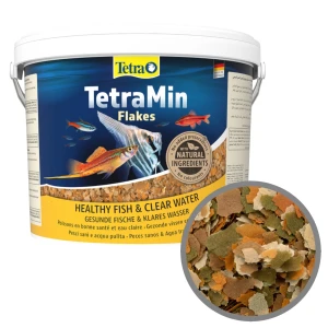 Tetra Tetramin Flakes Pokarm w Płatkach dla Ryb 10l 2100g WIADRO