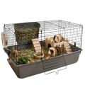 MP Bergamo Cavia 60 Klatka Dla Świnki Morskiej, Gryzoni 60x44x34cm Szara ECO
