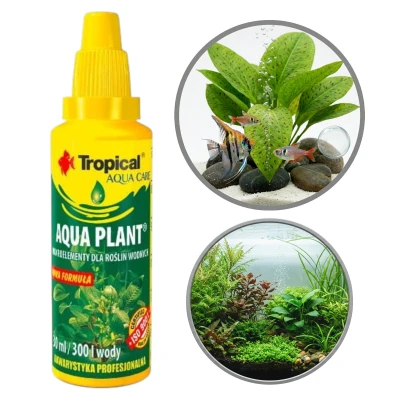 TROPICAL AQUA PLANT 100ml - Odżywka Nawóz Dla Roślin Akwariowych
