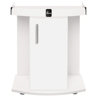 Szafka pod Akwarium Profilowane Owalne Comfort 60x30x67cm Biała