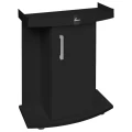 Szafka pod Akwarium Profilowane Owalne Comfort 60x30x67cm Czarna