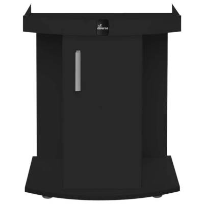 Szafka pod Akwarium Profilowane Owalne Comfort 60x30x67cm Czarna