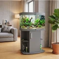 Szafka pod Akwarium Profilowane Owalne Comfort 60x30x67cm Grafit
