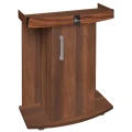 Szafka pod Akwarium Profilowane Owalne Comfort 60x30x67cm Orzech