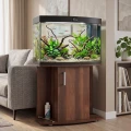 Szafka pod Akwarium Profilowane Owalne Comfort 60x30x67cm Orzech