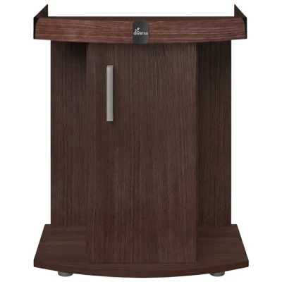 Szafka pod Akwarium Profilowane Owalne Comfort 60x30x67cm Wenge