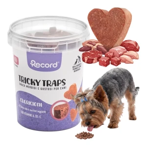 Treserki Dla Psa Record Tricky Traps Serca 300g Smaczki Treningowe Miękkie
