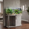 Szafka pod Akwarium Profilowane Owalne Comfort 80x35x67cm Beton