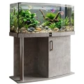 Szafka pod Akwarium Profilowane Owalne Comfort 80x35x67cm Beton