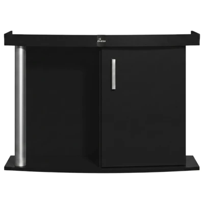 Szafka pod Akwarium Profilowane Owalne Comfort 80x35x67cm Czarna