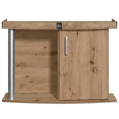 Szafka pod Akwarium Profilowane Owalne Comfort 80x35x67cm Dąb Artisan