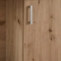 Szafka pod Akwarium Profilowane Owalne Comfort 80x35x67cm Dąb Artisan