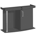 Szafka pod Akwarium Profilowane Owalne Comfort 80x35x67cm Grafit