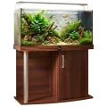 Szafka pod Akwarium Profilowane Owalne Comfort 80x35x67cm Orzech
