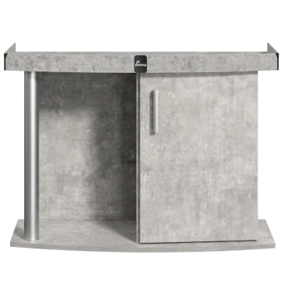 Szafka pod Akwarium Profilowane Owalne Comfort 100x40x67cm Beton