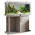 Szafka pod Akwarium Profilowane Owalne Comfort 100x40x67cm Beton