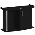 Szafka pod Akwarium Profilowane Owalne Comfort 100x40x67cm Czarna