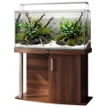 Szafka pod Akwarium Profilowane Owalne Comfort 100x40x67cm Orzech