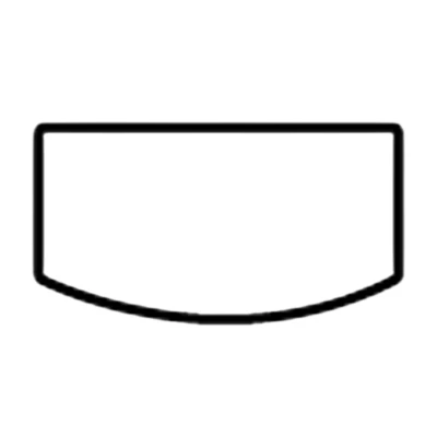 Szafka pod Akwarium Profilowane Owalne Comfort 100x40x67cm Szampański