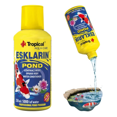 TROPICAL ESKLARIN POND 250ml - preparat do uzdatniania wody w ogrodowych oczkach wodnych