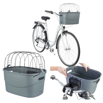 Trixie Transporter Kosz do Roweru dla Psa Kota na Kierownicę 42x30x39cm do 5kg
